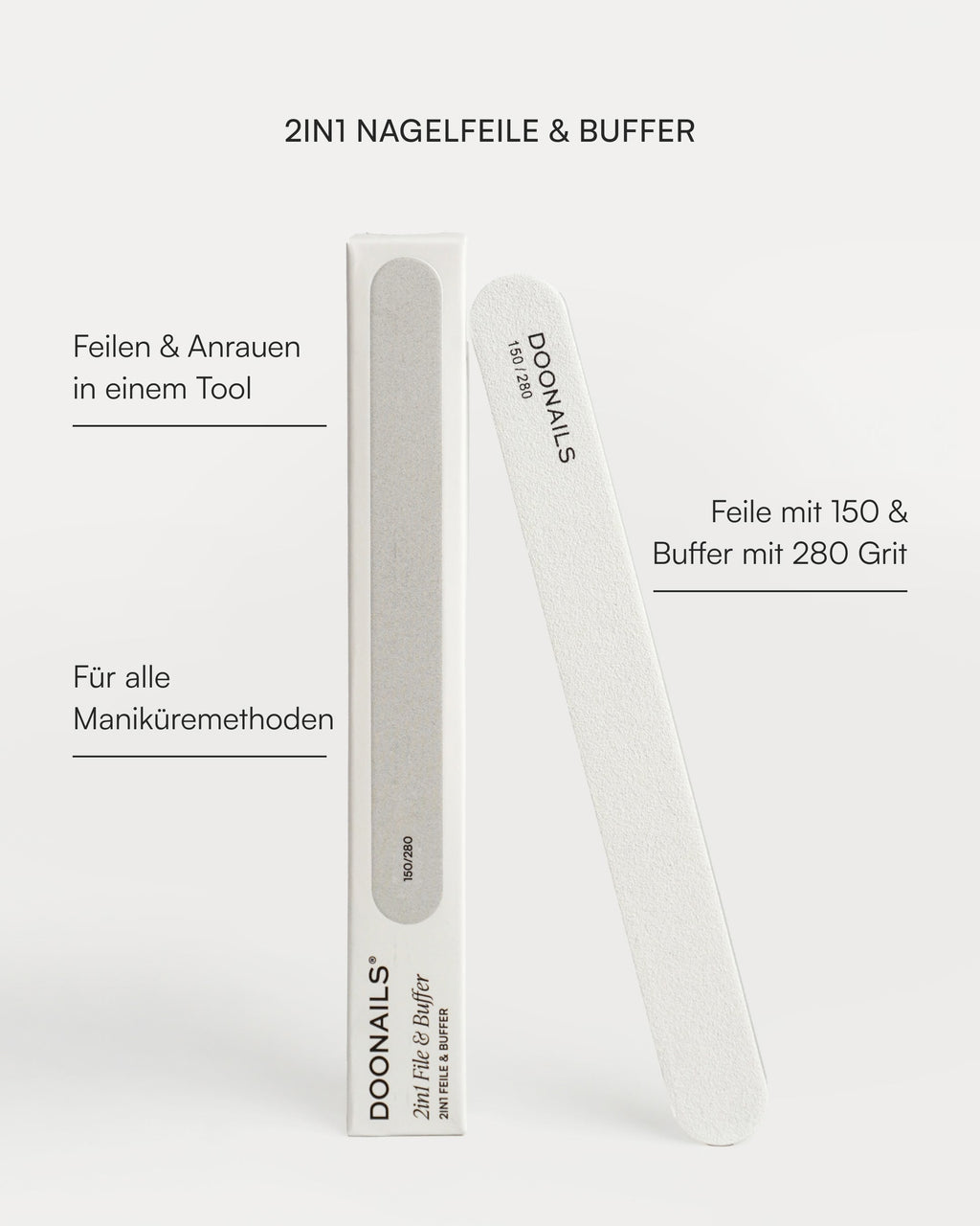 2in1 Feile & Buffer