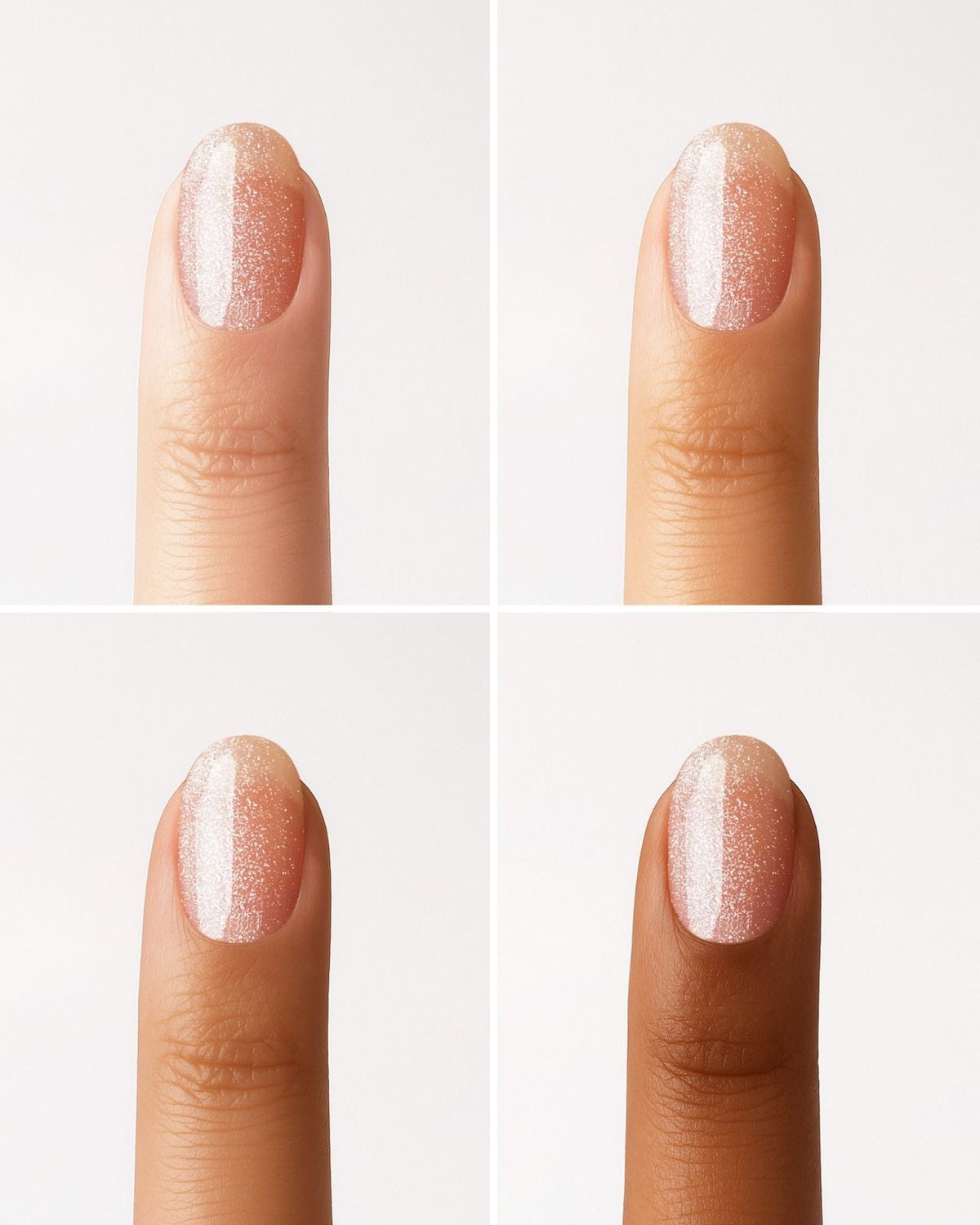 Gold Cat Eye UV Gel Strips