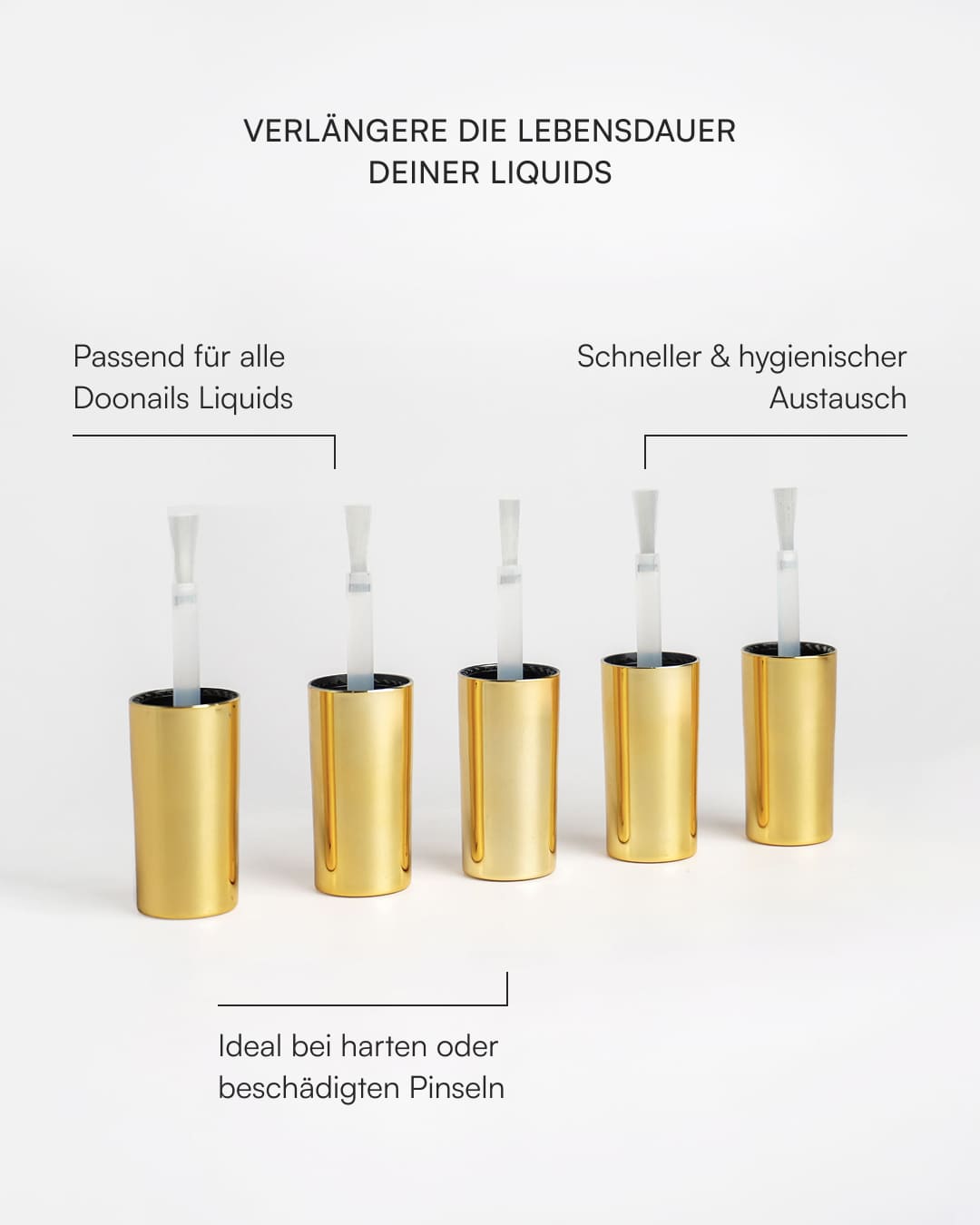 Liquid Ersatzpinsel Set