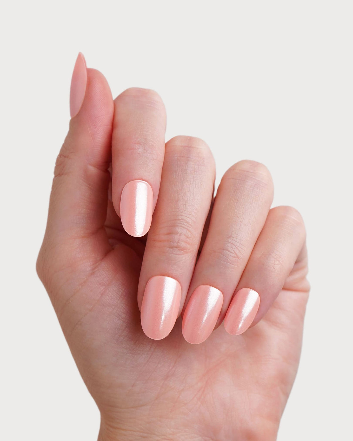 Glazed Peach UV Gel Strips