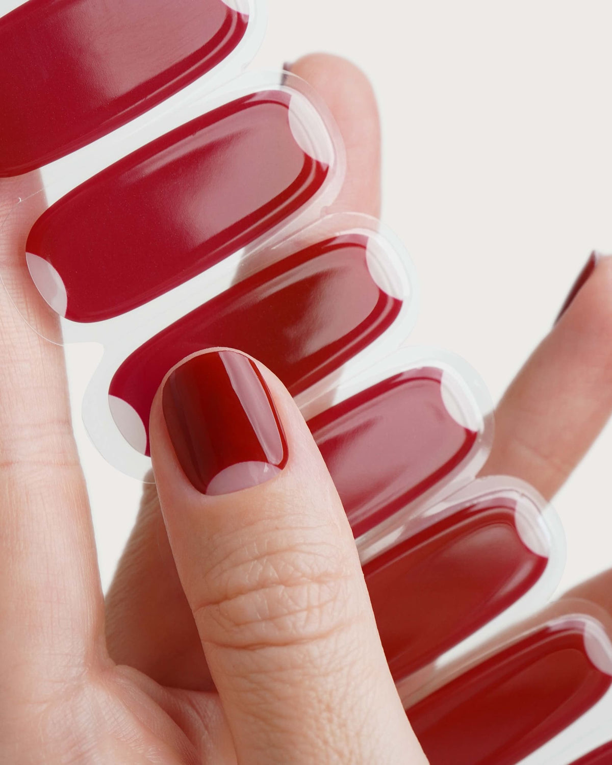 Mademoiselle Bordeaux UV Gel Strips