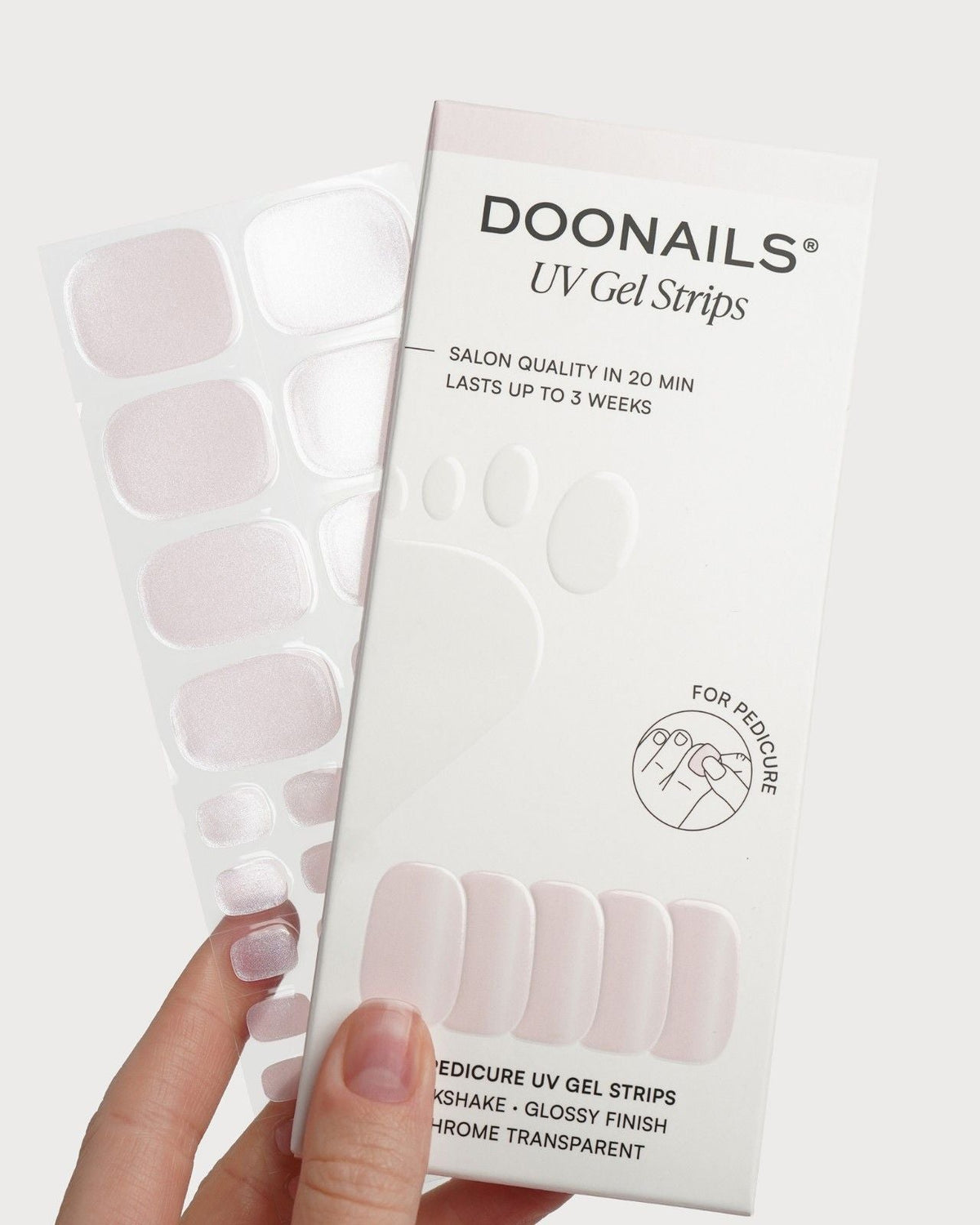 Milkshake Pediküre UV Gel Strips