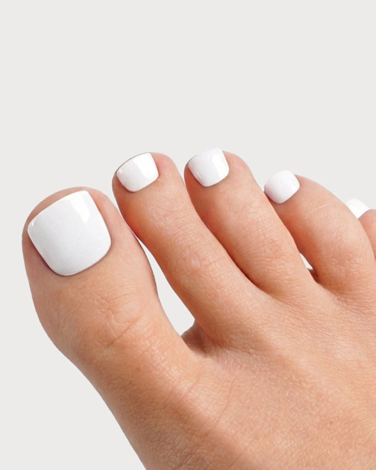 Snow White Pediküre UV Gel Strips
