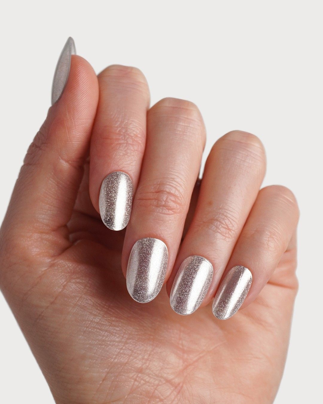 Silver Cat Eye UV Gel Strips