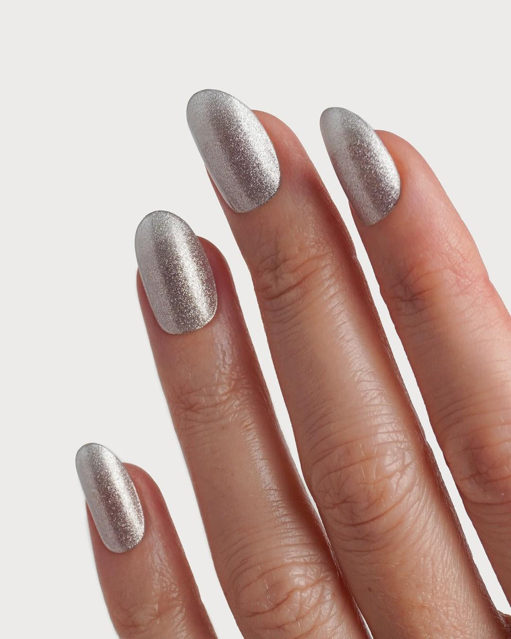 Silver Shimmer UV Gel Strips