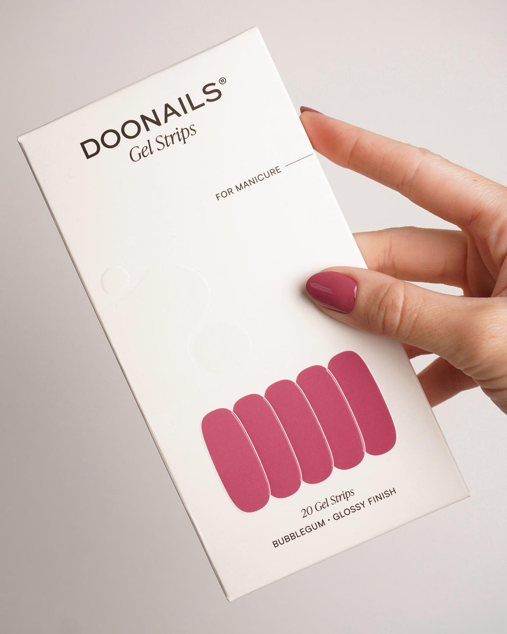 Bubblegum UV Gel Strips