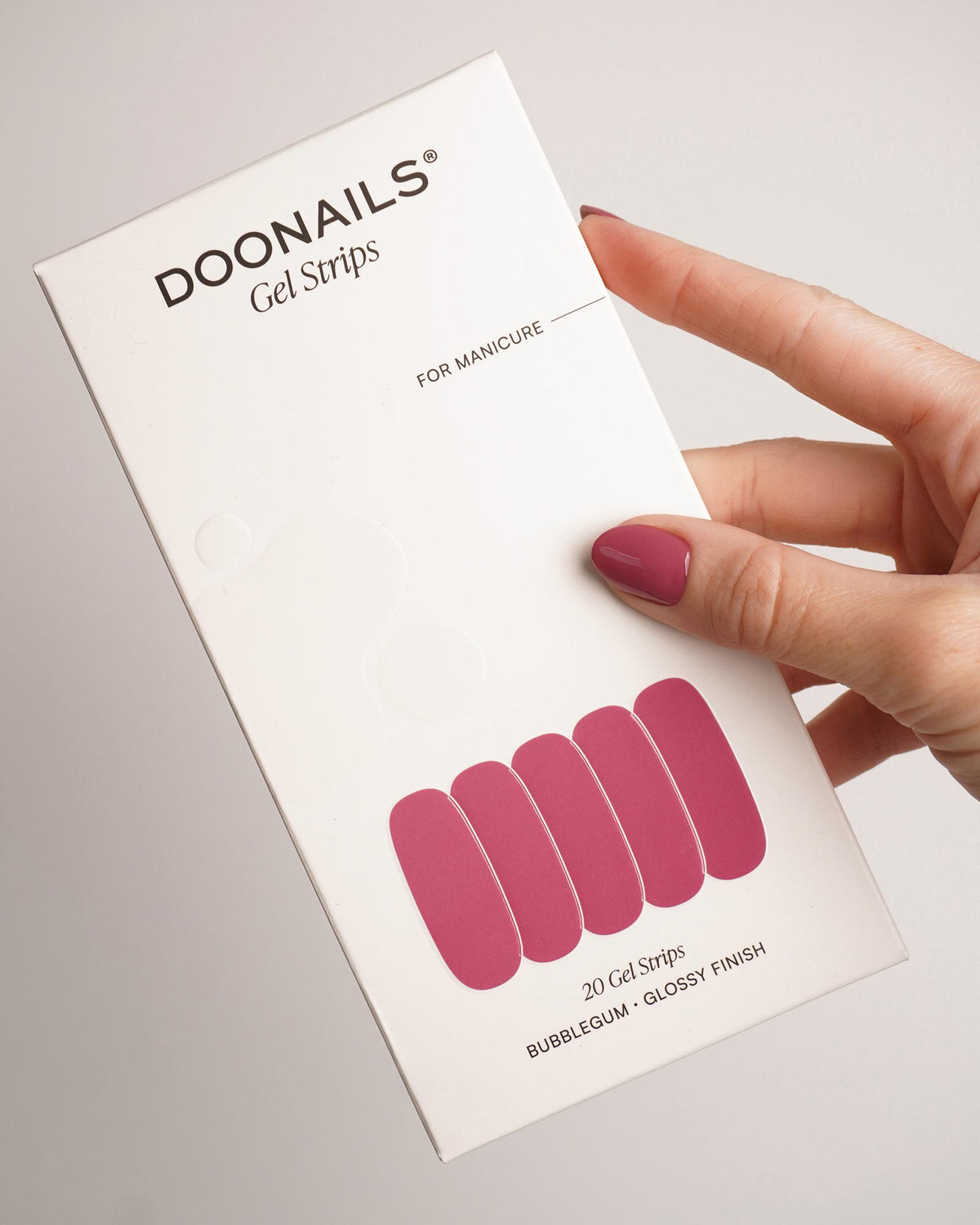 Bubblegum UV Gel Strips