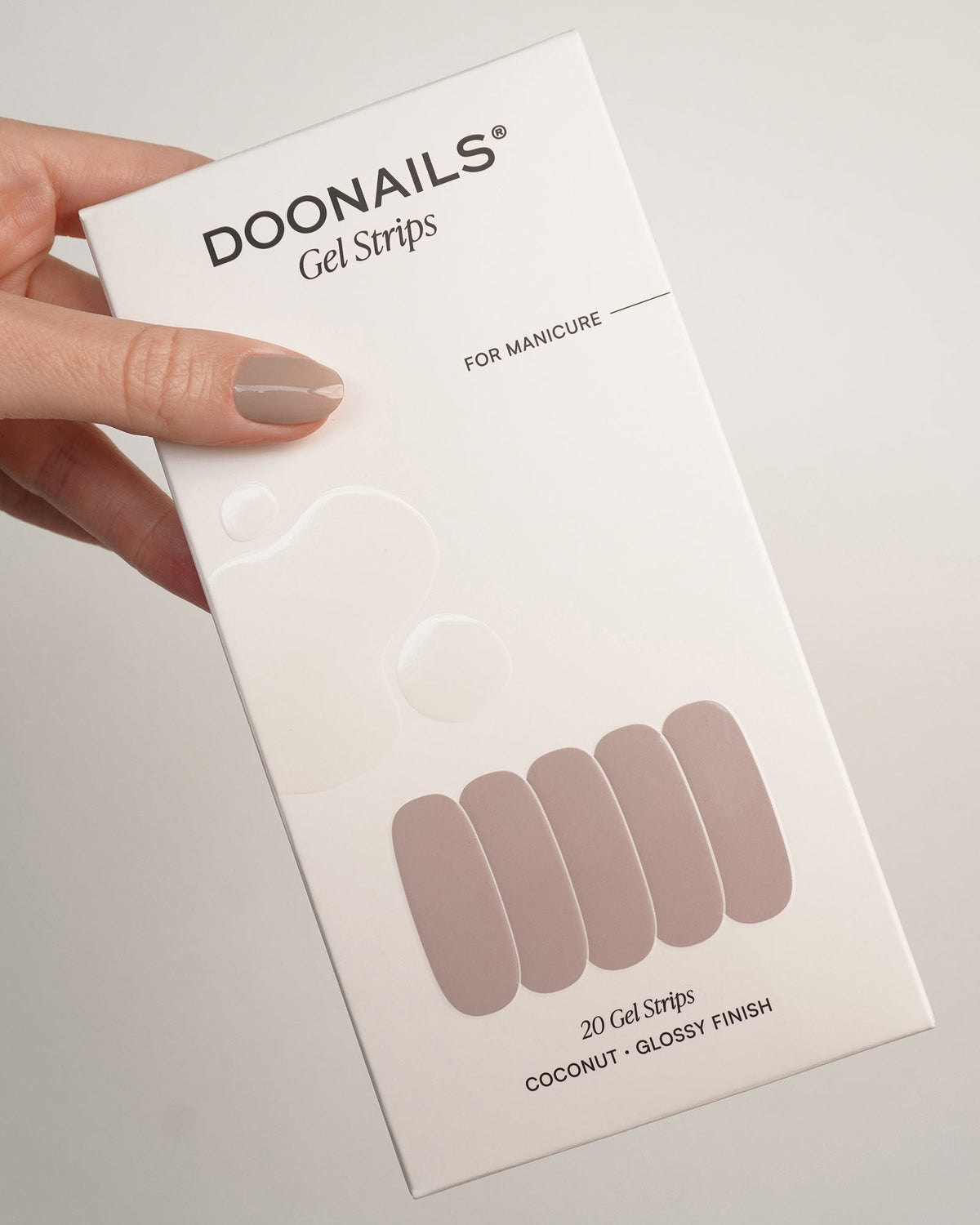 Coconut UV Gel Strips