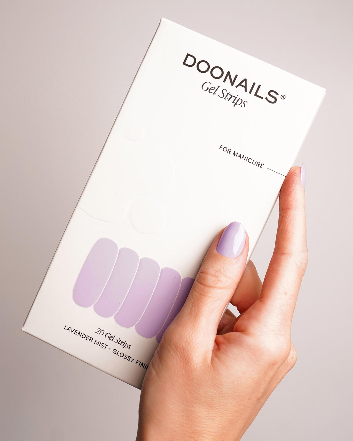 Lavender Mist UV Gel Strips