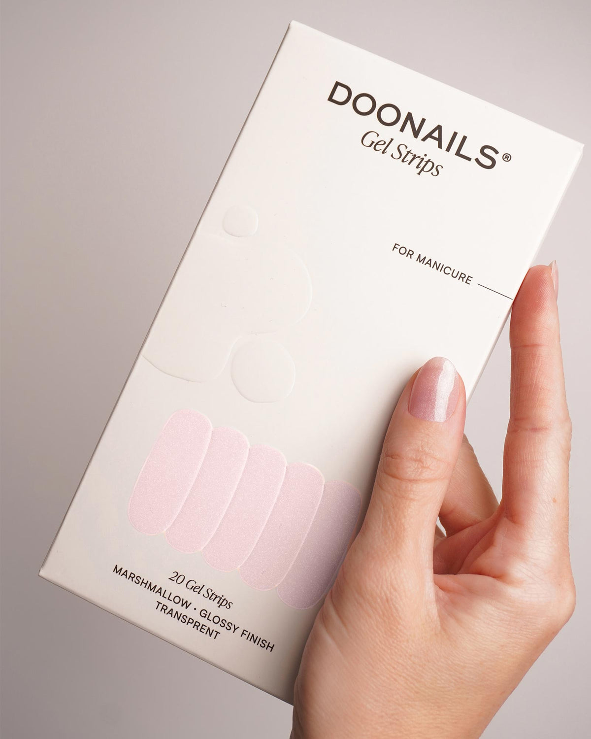 Marshmallow UV Gel Strips
