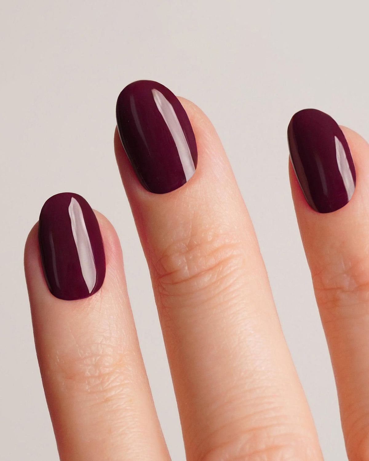 Plum Purple Mani & Pedi Set - UV Gel Strips