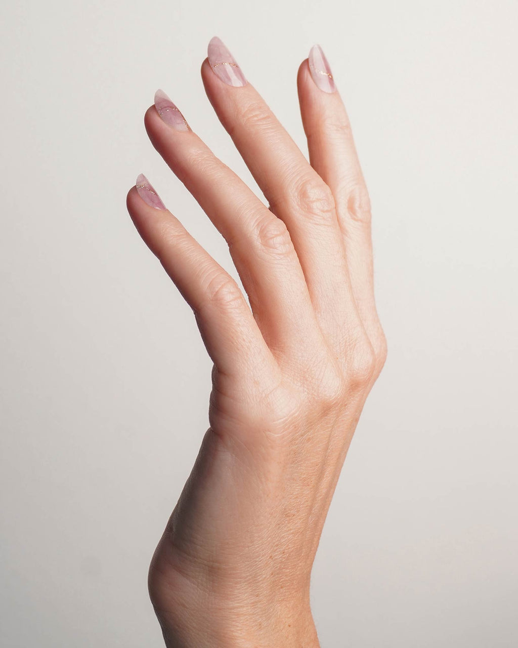 Rose Marble UV Gel Strips