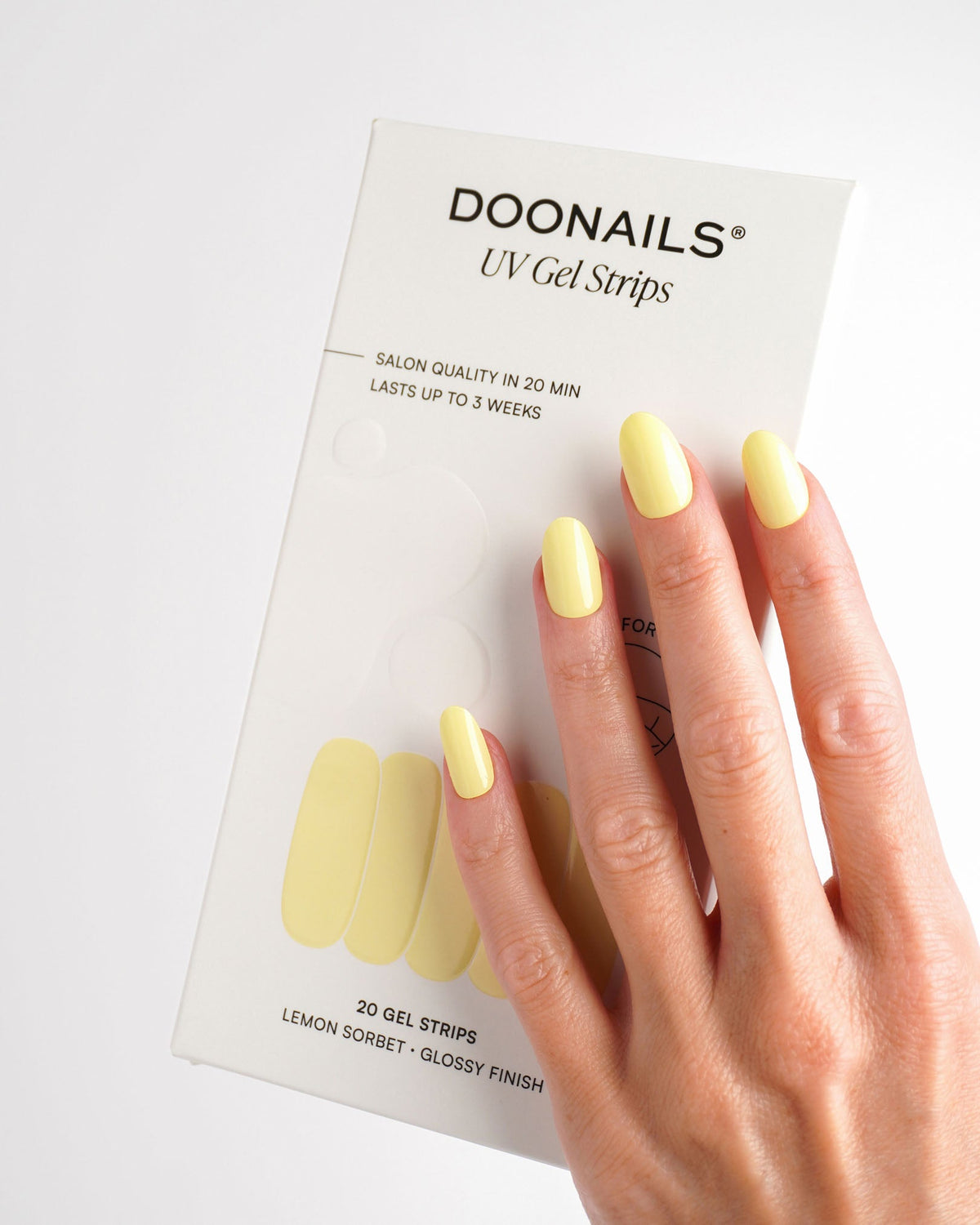 Lemon Sorbet UV Gel Strips
