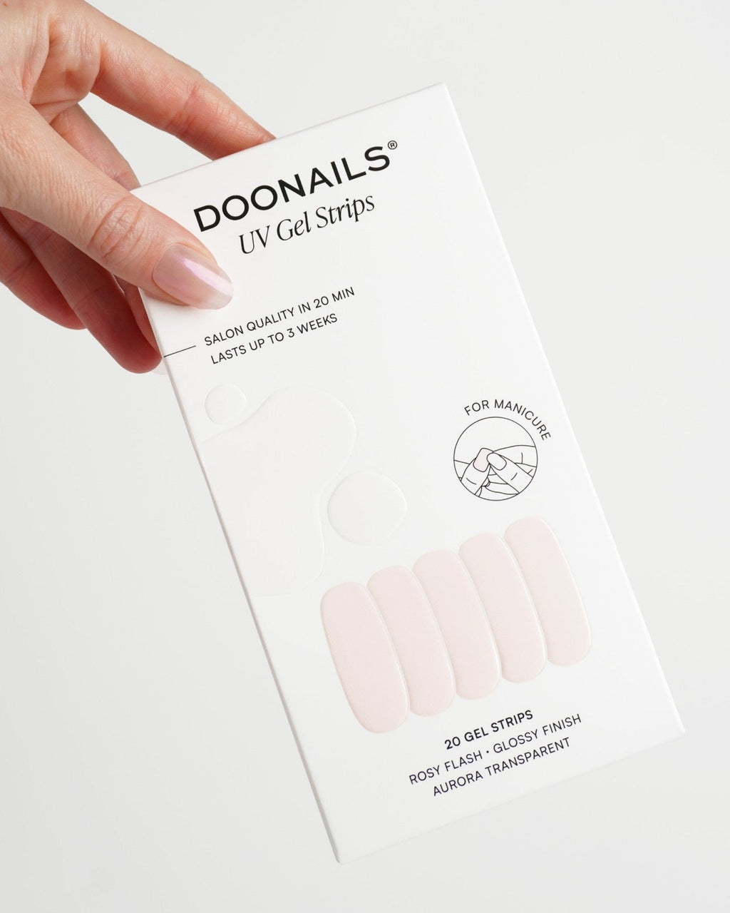Rosy Flash UV Gel Strips