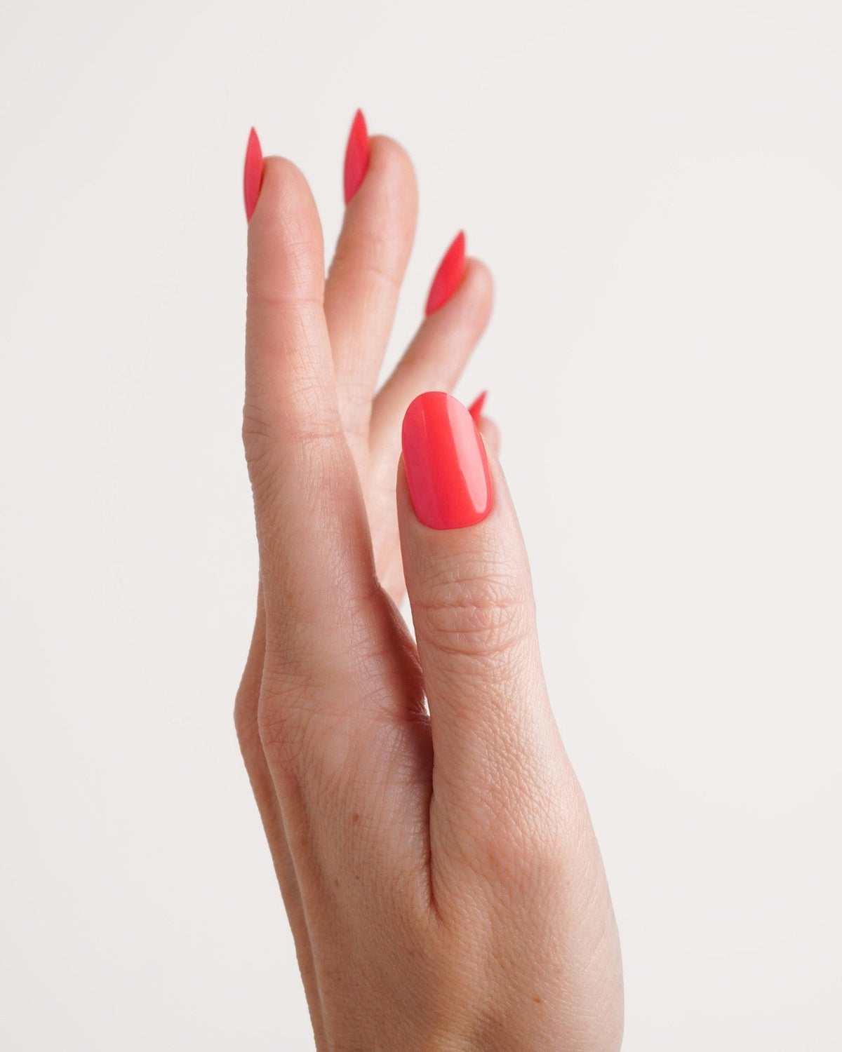 Sunset Coral UV Gel Strips
