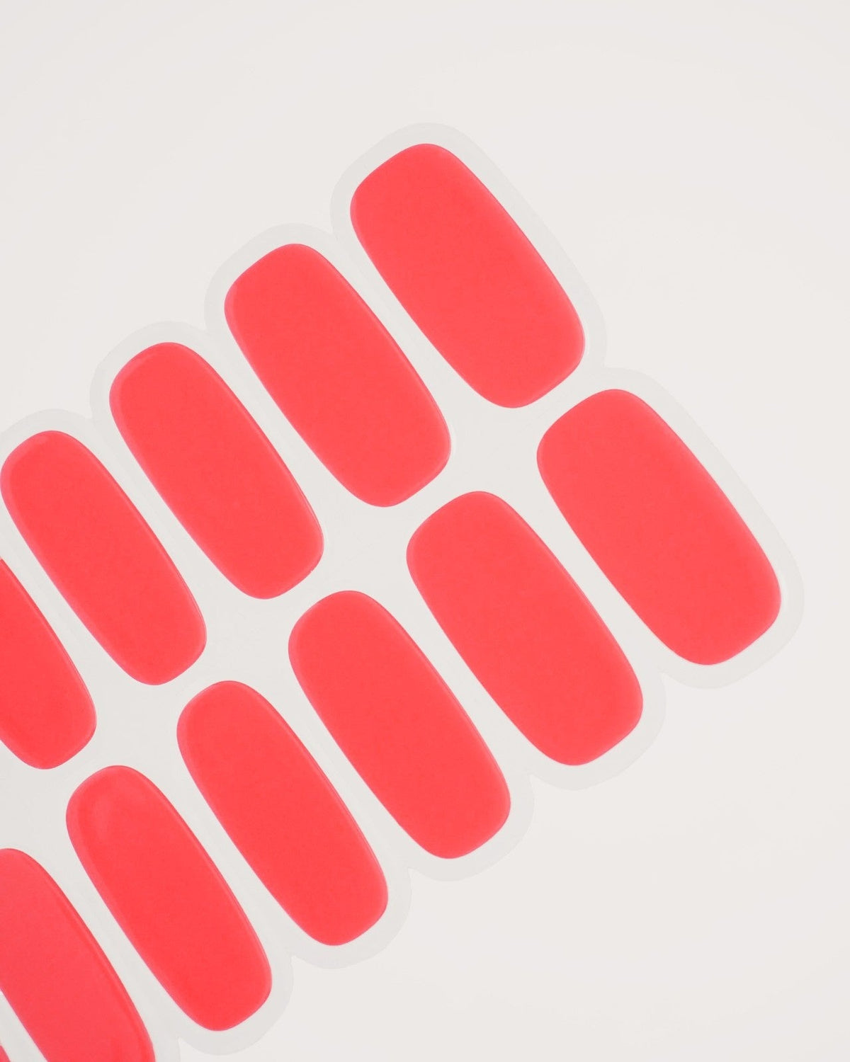 Sunset Coral UV Gel Strips