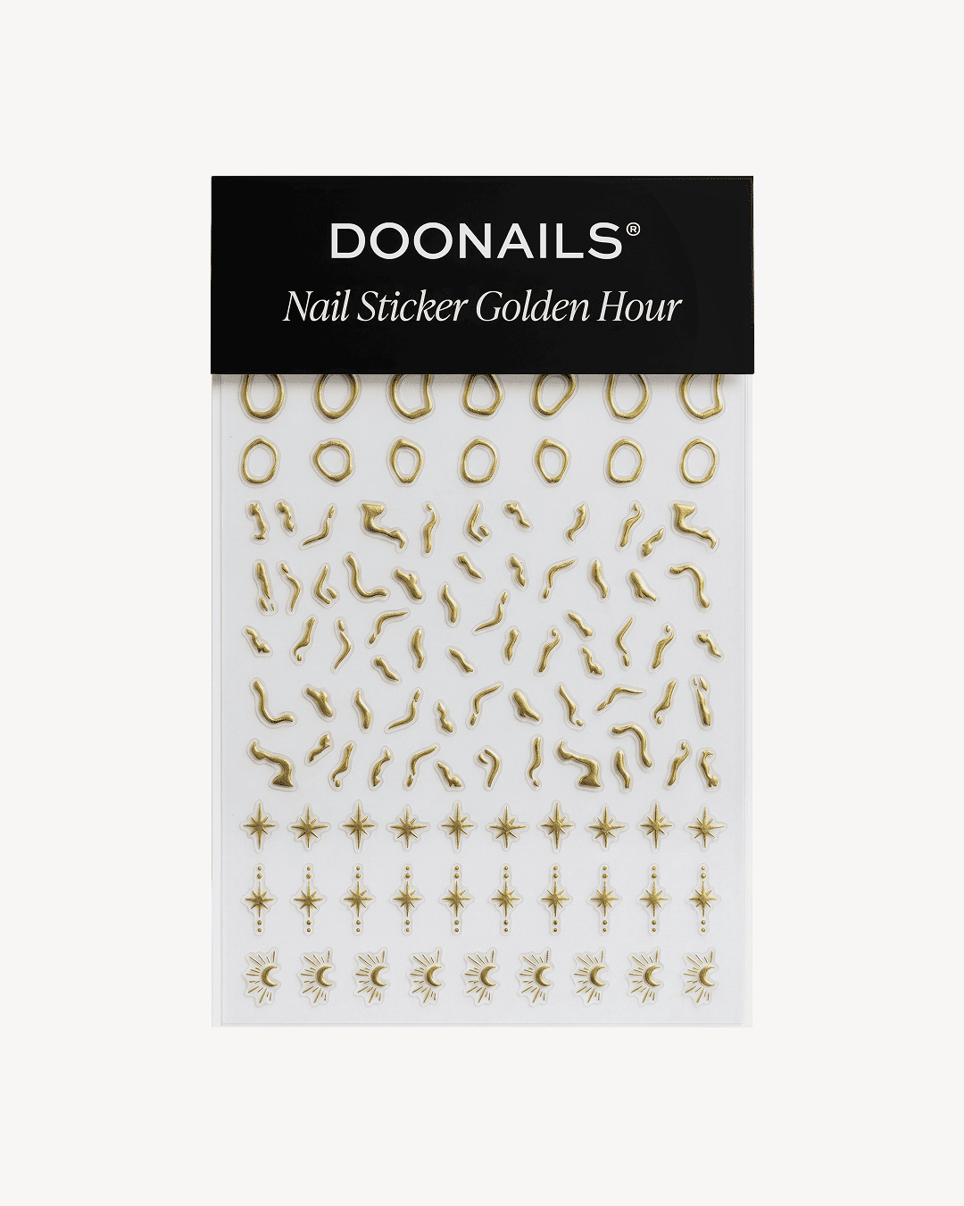 Golden Hour Nagelsticker