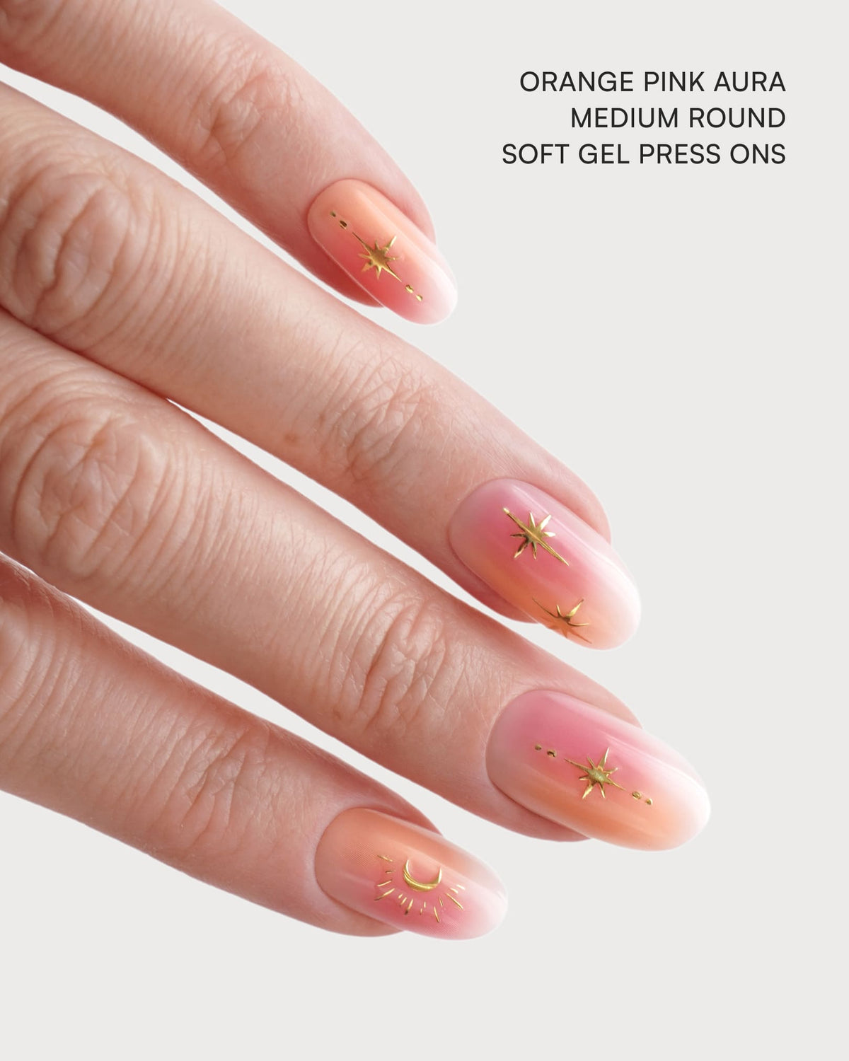 Golden Hour Nagelsticker