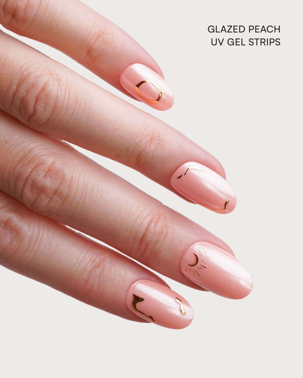 Golden Hour Nagelsticker
