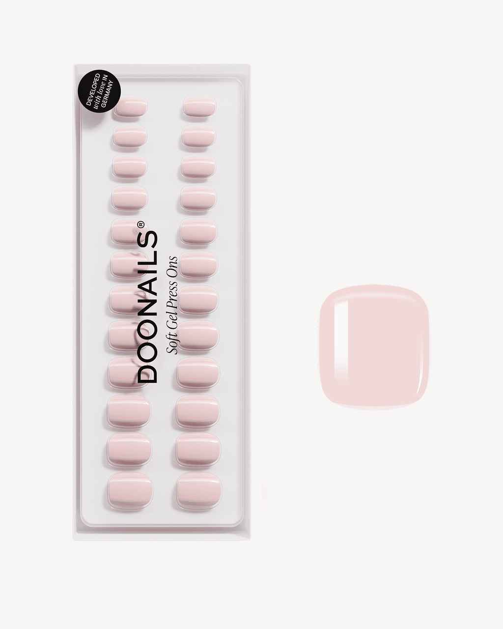 Ballerina Ultra Short Square Soft Gel Press Ons