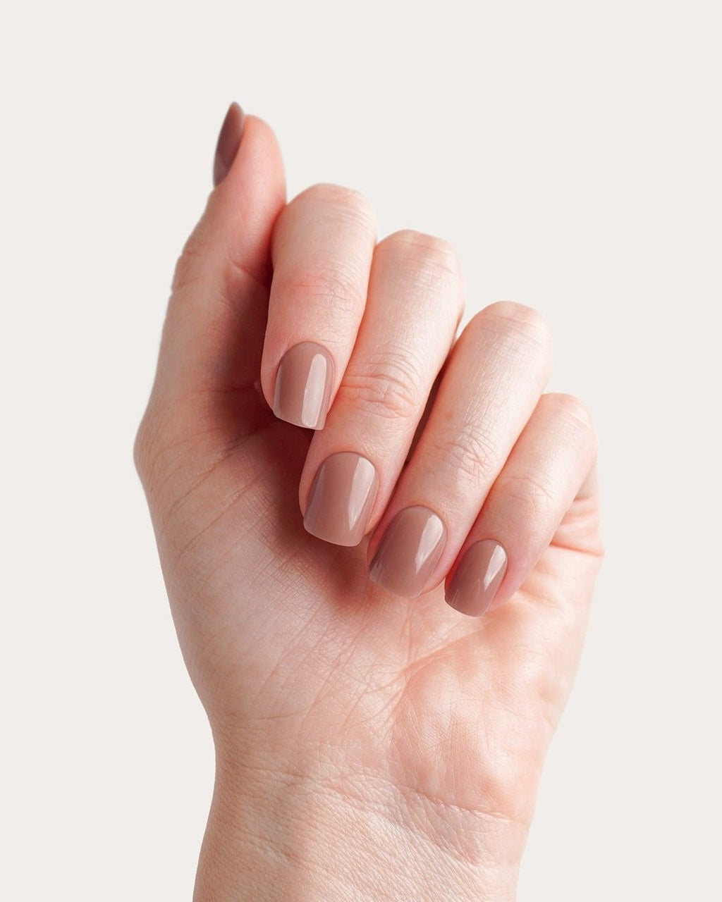 Espresso Extra Short Square Soft Gel Press Ons