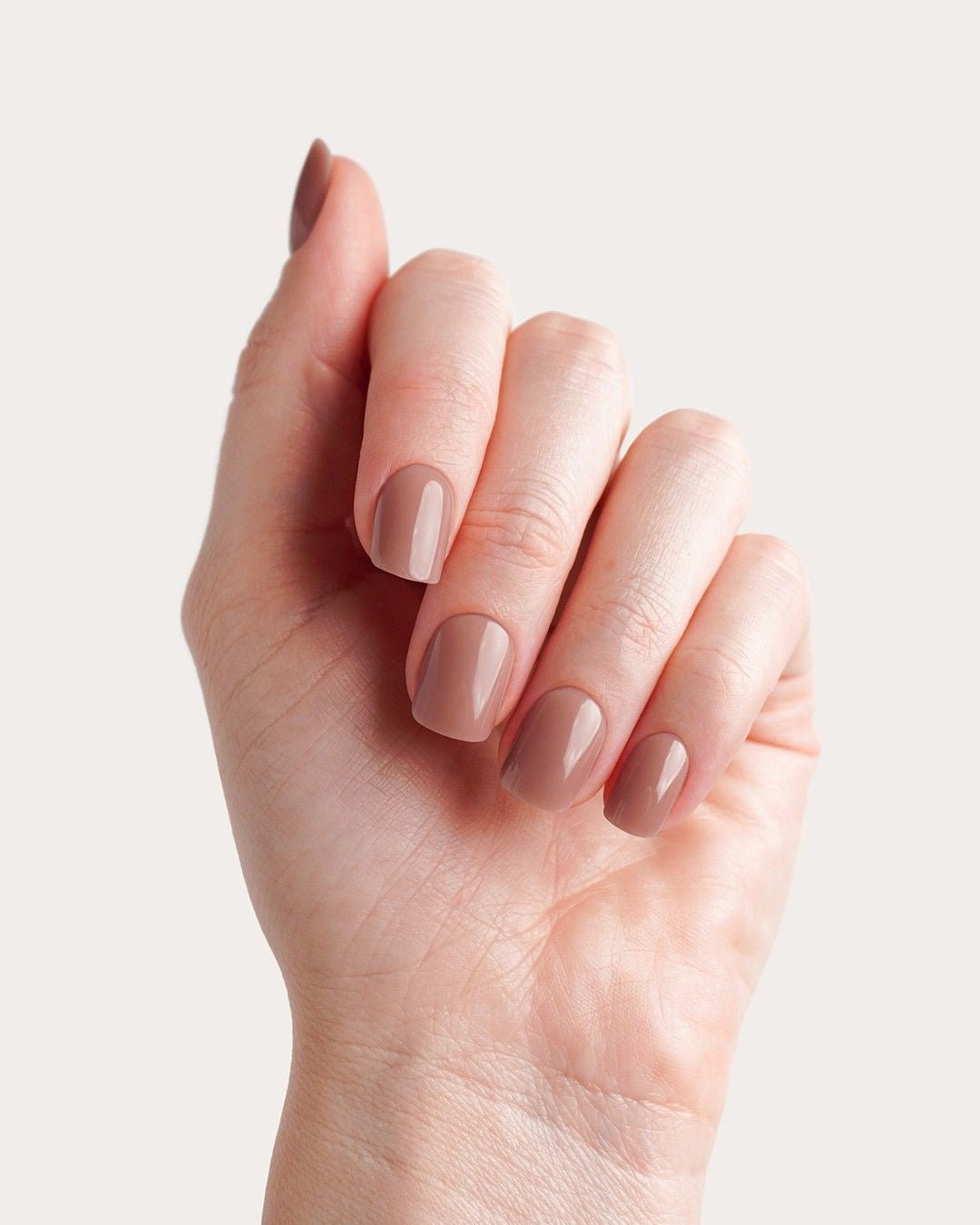 Espresso Extra Short Square Soft Gel Press Ons