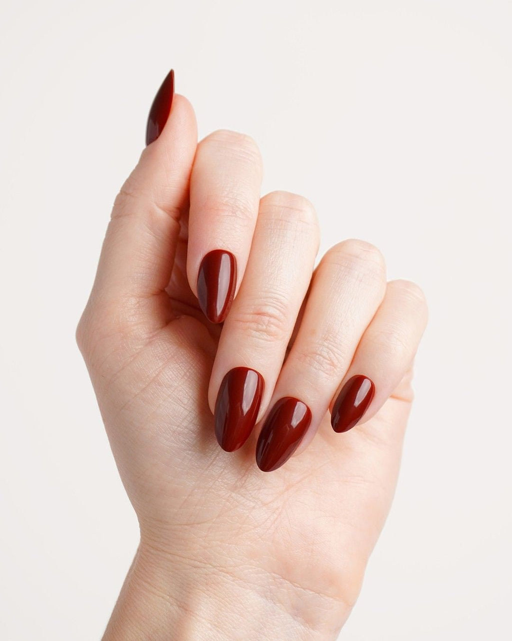 Love Paris Short Almond Soft Gel Press Ons