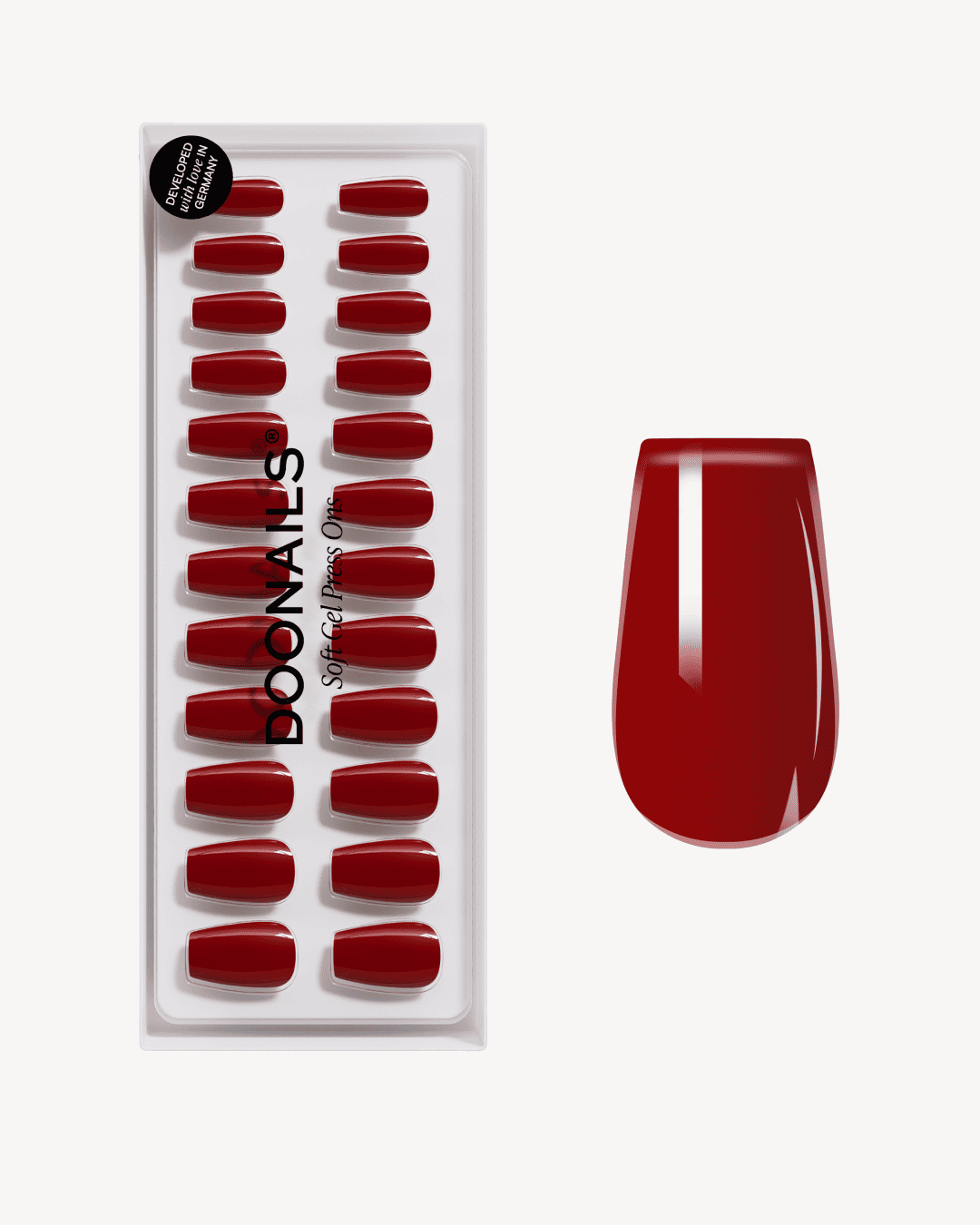 Mon Cheri Short Coffin Soft Gel Press Ons