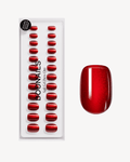 Red Cat Eye Extra Short Square Soft Gel Press Ons
