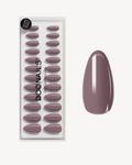 Silent Night Mauve Medium Almond Soft Gel Press Ons