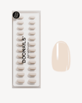Vanilla Short Round Soft Gel Press Ons