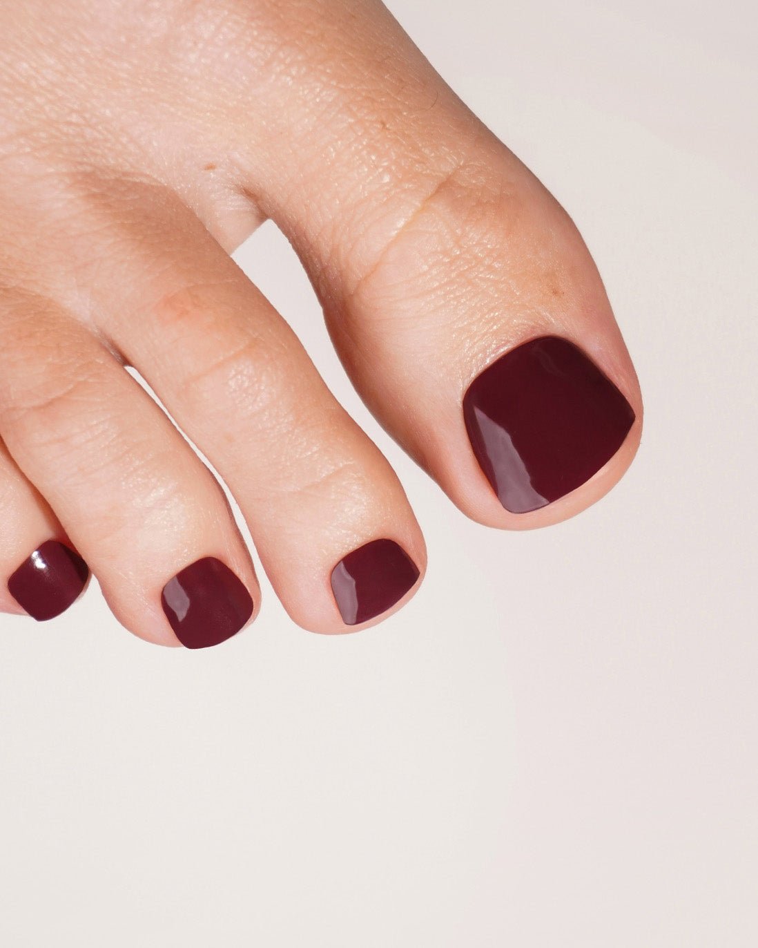 Plum Purple Mani & Pedi Set - UV Gel Strips