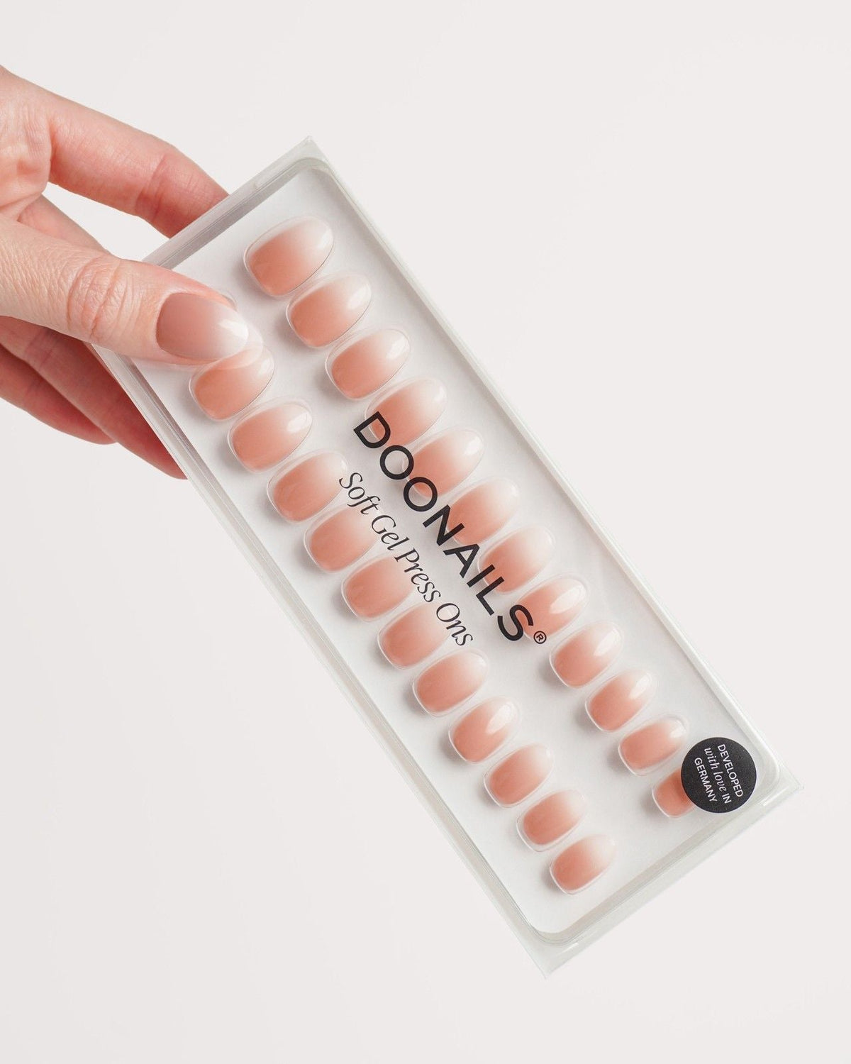 Babyboomer Short Round Soft Gel Press Ons