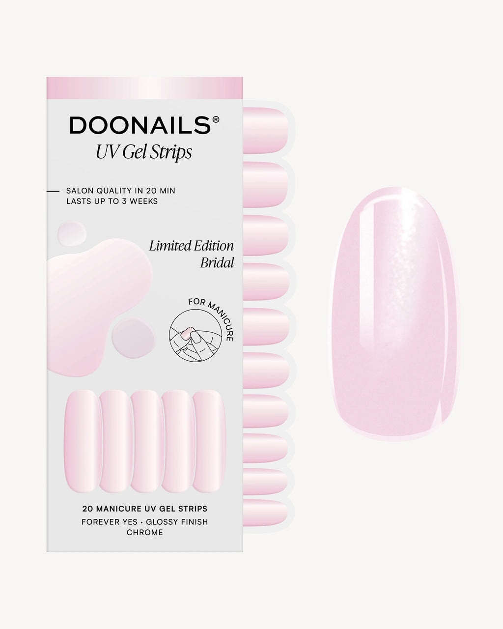 Limited Edition Forever Yes UV Gel Strips
