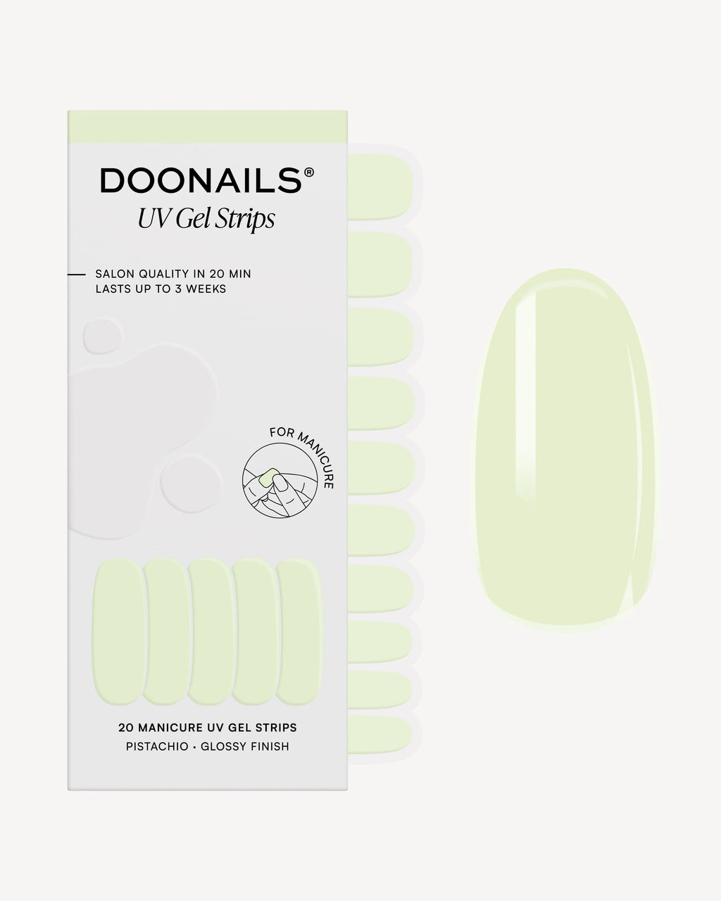 Pistachio UV Gel Strips