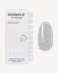 Silver Shimmer UV Gel Strips