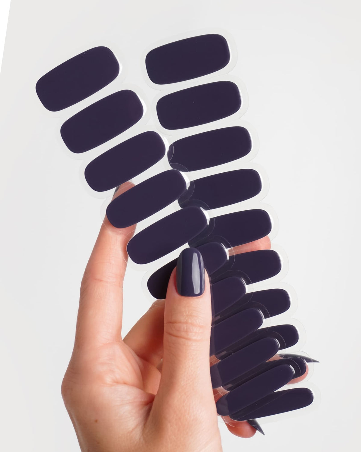 Stormy Grey UV Gel Strips