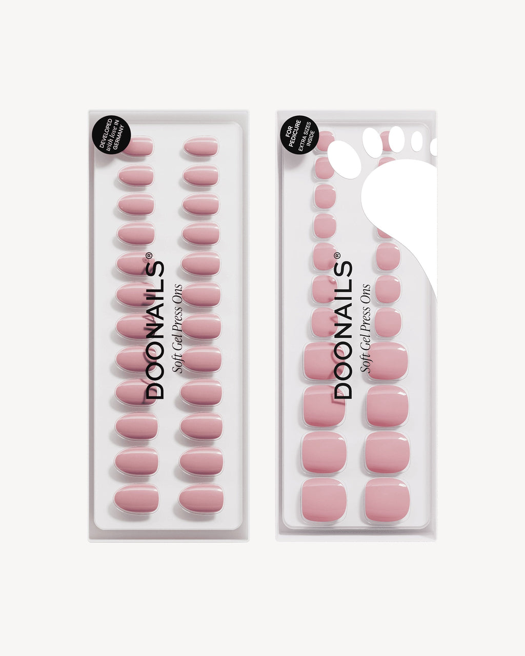 Valentine Crush Short Round Mani & Pedi Set